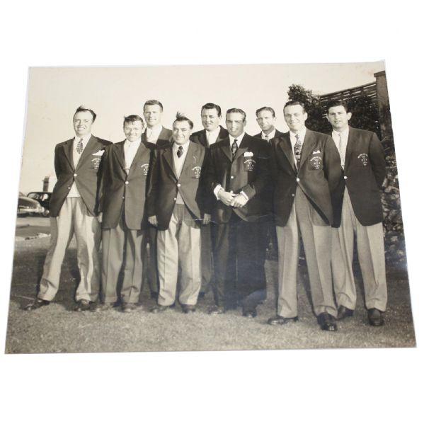 Frank Stranhans 1951 Walker Cup Original Team Issued Photo