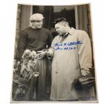 Signed Original (G.M. Cowie) PhotoFrank Stranahan at St. Andrews JSA COA