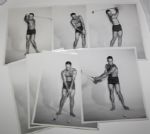 Lot of 18 Original Frank Stranahan 8x10 Photos - Swinging in Shorts