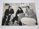 1953 British Open Original Photo Signed by Frank Stranahan with Ben Hogan and Wife JSA COA