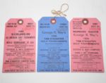 Lot of 3 Tom OShanter Tickets - 1952, 1954, and 1956