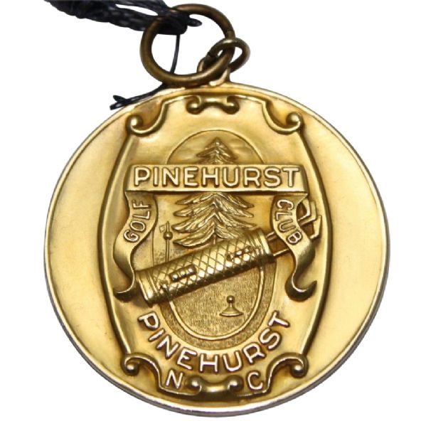 1948 North & South Amateur-Frank Stranahans Low Qualifiers Gold Medal at Pinehurst