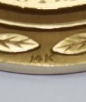 1958 Los Angeles Open Champions 14k Gold Medal - Frank Stranahan's Final PGA Win