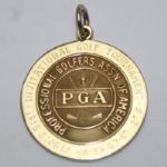 1958 Los Angeles Open Champions 14k Gold Medal - Frank Stranahan's Final PGA Win