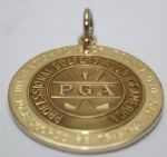 1958 Los Angeles Open Champions 14k Gold Medal - Frank Stranahan's Final PGA Win