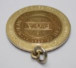 1958 Los Angeles Open Champions 14k Gold Medal - Frank Stranahan's Final PGA Win