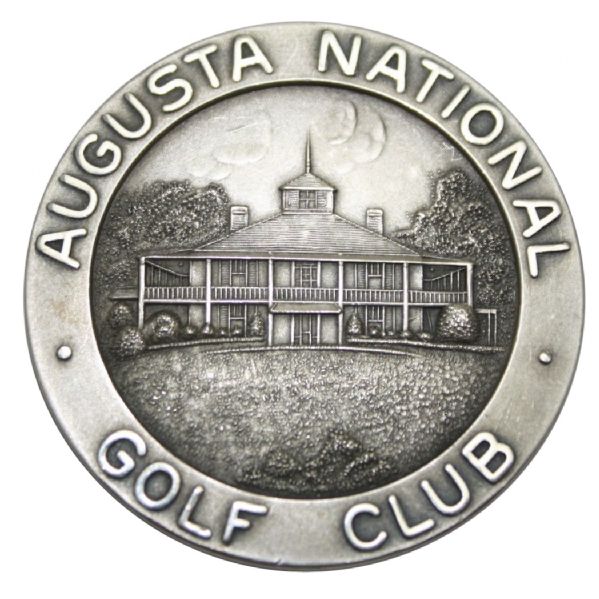 1947 Masters Tournament Runner-Up Silver Medal Won By Frank Stranahan