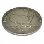1947 Masters Tournament Runner-Up Silver Medal Won By Frank Stranahan