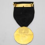Frank Stranahan's Medal As 1946 Western Golf Amateur Champion-14k Gold Award