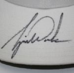 Tiger Woods Signed White Nike Hat JSA COA