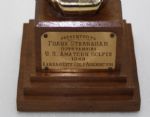 Frank Stranahan 1949 Top Amateur Gof-fer Trophy Awarded By Kansas City Golf Assoc.