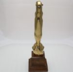Frank Stranahan 1949 Top Amateur Gof-fer Trophy Awarded By Kansas City Golf Assoc.