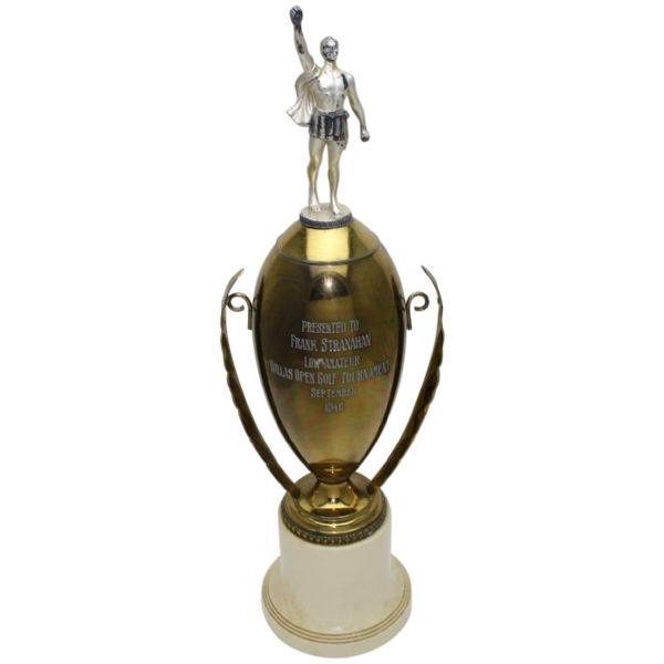 1946 Dallas Open Golf Tournament-Frank Stranahans  Low Amateur Trophy-Hogan Win