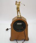 F. Stranahan 1941 Trans-Mississippi Golf Champ- Ingraham Self Starting Clock Trophy