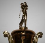 1947 Greater Greensboro Open-Frank Stranahan Low Amateur Trophy - 37 TALL!