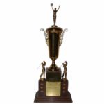 1946 Kansas City Open Golf Champ Frank Stranahans Winners Trophy - 37 1/2" TALL!!