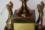 1946 Kansas City Open Golf Champ Frank Stranahan's Winner's Trophy - 37 1/2 TALL!!