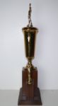 1946 Kansas City Open Golf Champ Frank Stranahan's Winner's Trophy - 37 1/2 TALL!!
