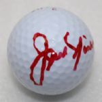Jack Nicklaus Signed Golf Ball - Red Marker with Slight Smudge JSA COA (session 2)