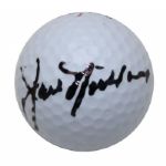 Jack Nicklaus Signed Golf Ball - Black Sharpie JSA COA (session 1)