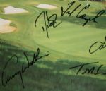 1993 Official Limited Edition Graeme Baxter Ryder Cup Poster Signed by Team and Captain - Belfry
