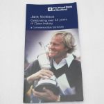 Jack Nicklaus Signed RBS 5lb Note with Sleeve JSA COA