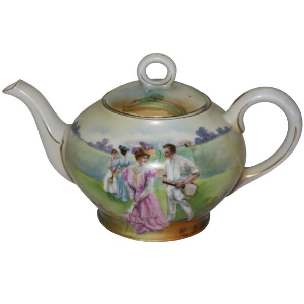 Schwarzburg Decorative Teapot - Ladies at Leisure