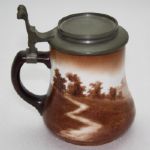 Ohara Dial Co. Stein with 1890's Mens Golfer  Image