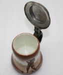 Ohara Dial Co. Stein with 1890's Mens Golfer  Image