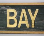 Bay Hill Blvd Wooden Vintage Street Sign