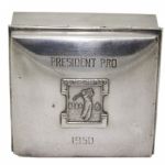 1950 President Pro Sterling Silver Box