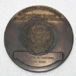 Grateful Appreciation Bronze Paper Weight Given to William G. Harding - 1956-1965
