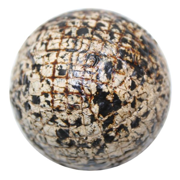 Line Cut Gutta Percha Golf Ball