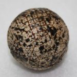 Line Cut Gutta Percha Golf Ball