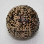 Line Cut Gutta Percha Golf Ball
