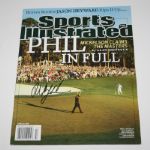 Phil Mickelson Signed 2010 Masters Sports Illustrated JSA COA