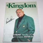 Arnold Palmer Signed Kingdom Magazine - In Green Jacket JSA COA