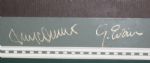 Framed 1991 Walker Cup Poster Signed By Both Teams-Presented to Contestant D. Eger