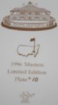 1996 Masters #10 Lenox Plate
