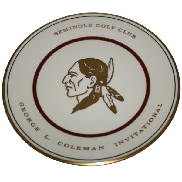 Seminole Golf Club George L. Coleman Invitational Lenox Plate