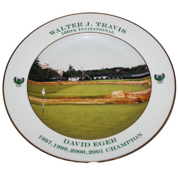 Walter J. Travis 100th Invitational-David Eger Champion Plate - 1997-2001-Garden City GC 