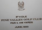 Pine Valley Golf Club John Arthur Brown Cup-Limited Lenox Plate