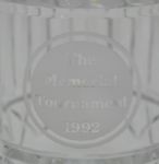 1992 The Memorial Tournament Player's Gift - Crystal Decanter