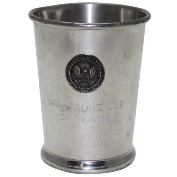 1991 Pewter Walker Cup Player Gift - David Eger