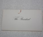 2000 Walker Cup Team Photo with President - Includes Card from President