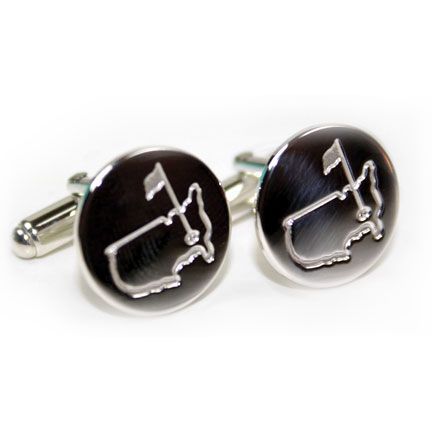 Tiffany Sterling Silver Augusta National Members Cufflinks