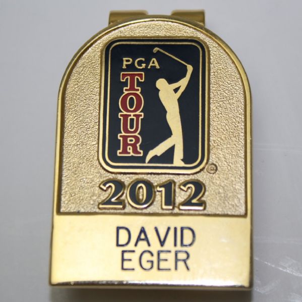 2012 PGA Tour Members Money Clip - Player David Eger