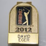 2012 PGA Tour Members Money Clip - Player David Eger
