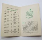 1951 Masters Spectator Guide