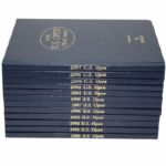 Lot of 12 Rolex US Open Annuals 1990-2007